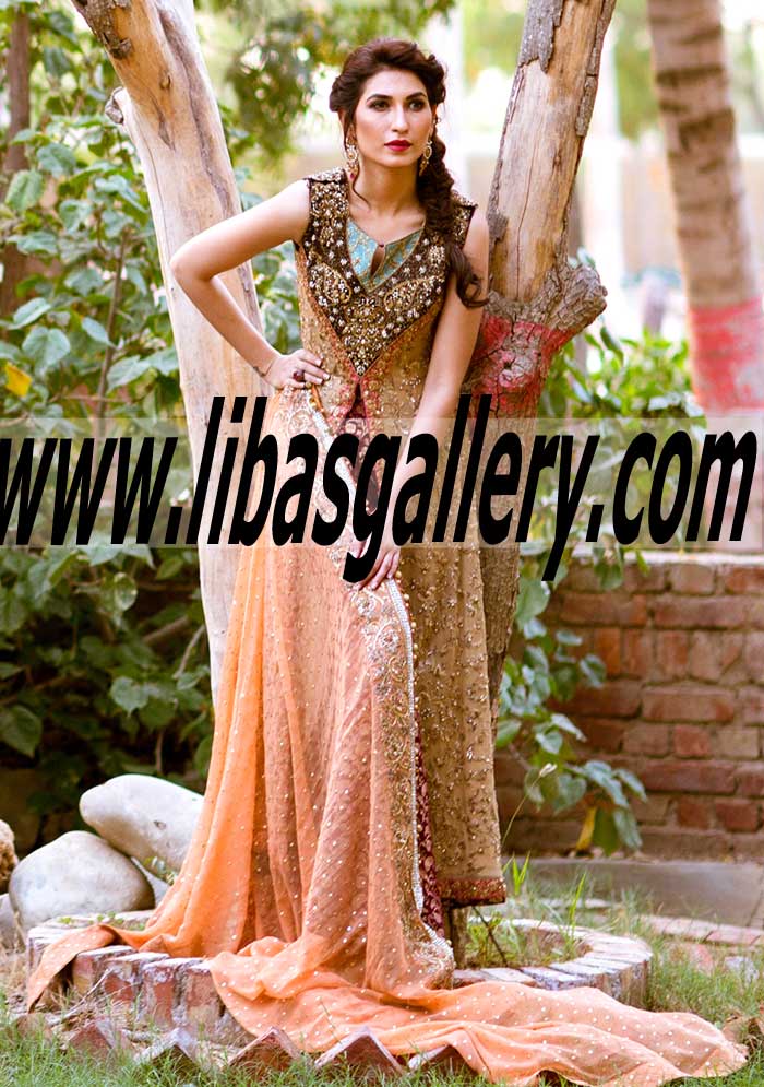 Umsha by Uzma Babar Party Wear Pakistan - Pakistani Designer Umsha by Uzma Babar Party Dresses Shalwar Kameez for Wedding and Special Occasions Oldham UK