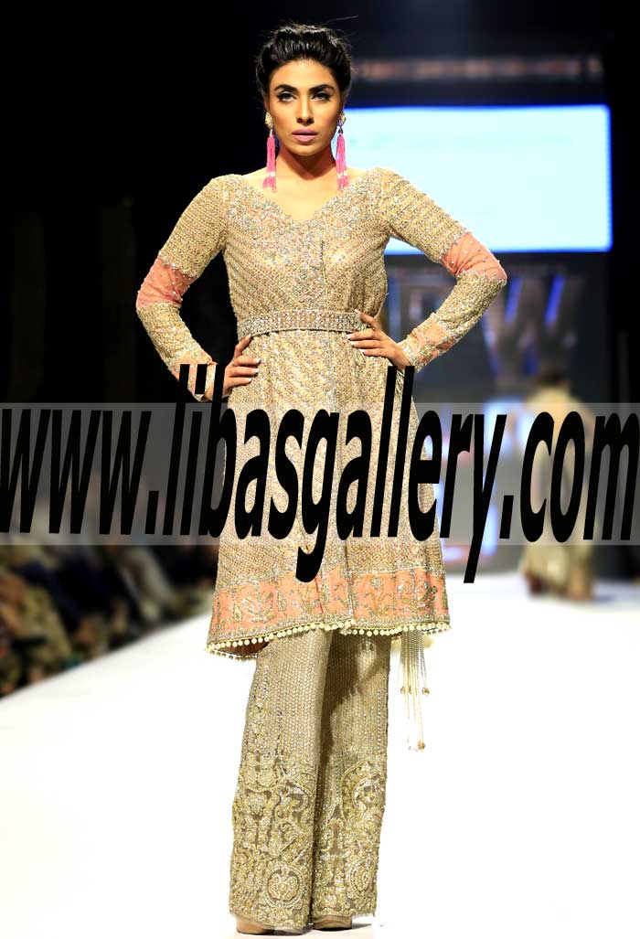 Attractive Bridal Wedding Silhouette Dress for Party and Special Occasions
