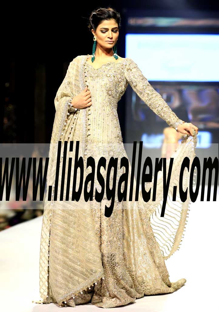 Magnificence Asian Weddings Sharara Dress for Wedding and Reception