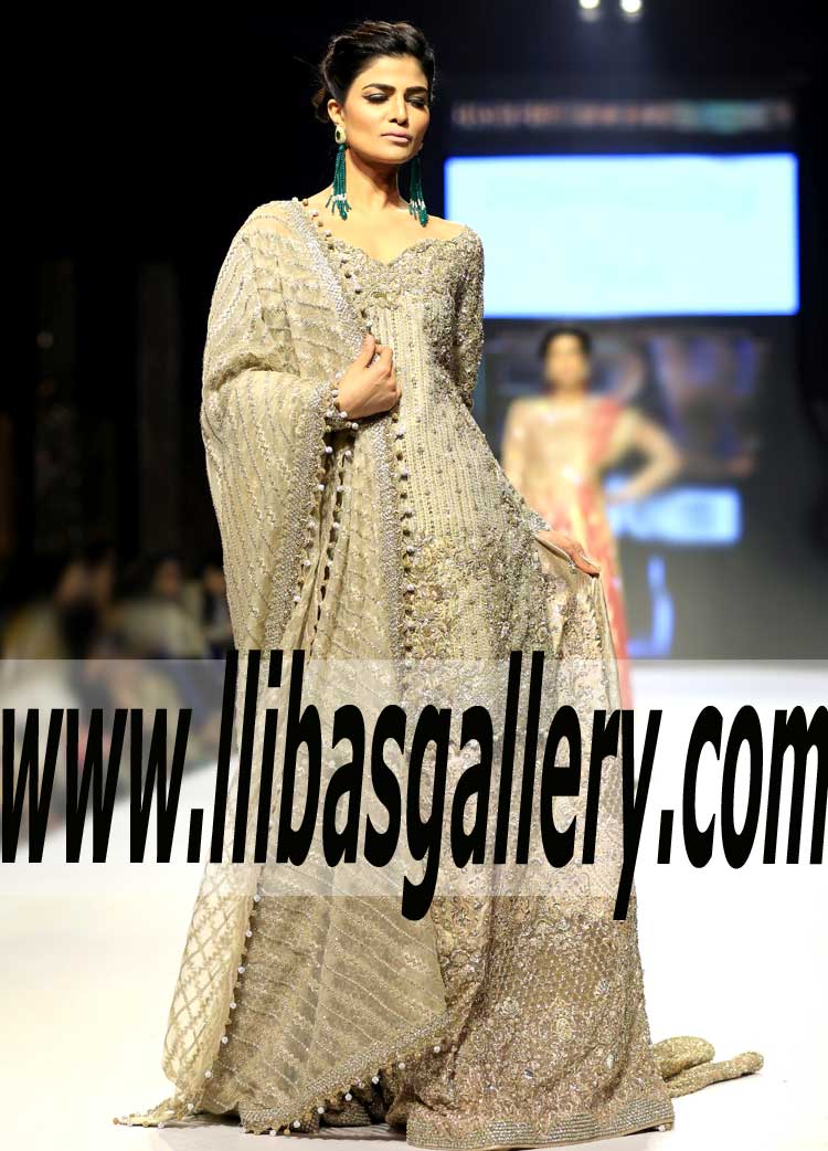 Magnificence Asian Weddings Sharara Dress for Wedding and Reception