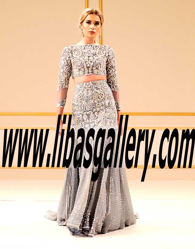 Glamorous Bridal Lehenga Dress for Wedding and Formal Events