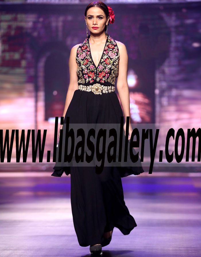 Yasmin Zaman Whimsical Halter High Low Bridesmaid Party Dress For Evening And Formal Occasions Perth Australia