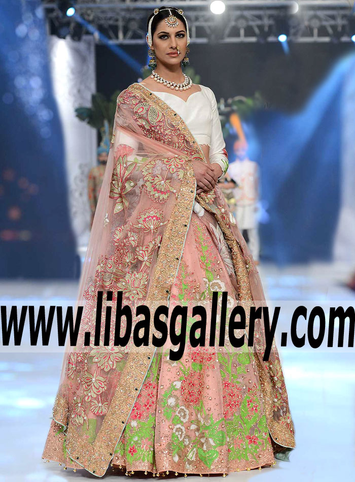 Ali Xeeshan Traditional Bridal Dresses Bridal Lehenga Dresses The Best Online Designer Ali Xeeshan PFDC Bridal Wear shop Basildon UK