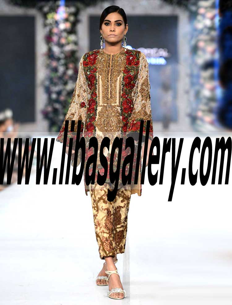 Stunning Special Occasion Dress Beautiful and Magnificent Embroidery and Embellishments for all Formal Social Events