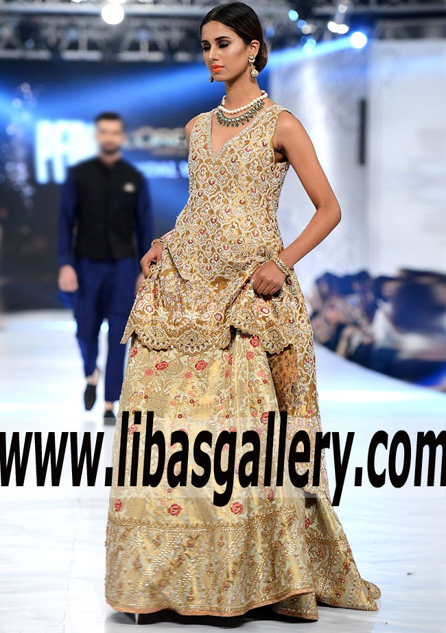 Pakistani Designer Sania Maskatiya Bridal Dresses 2017 | Bridal Collection | Heavy Embellished Lehenga Choli | Ilford UK Online Shopping | Discount 20-30% | libasgallery.com