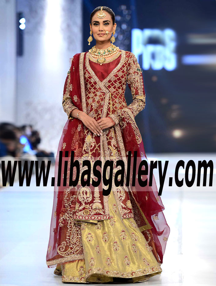 Zara Shahjahan Wedding Dresses Hicksville New York - Shop for PFDC Zara Shahjahan Bridal Dresses on www.libasgallery.com