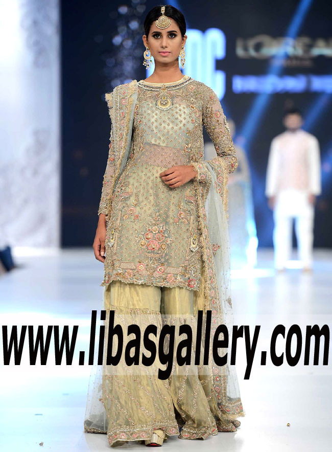 Zara Shahjahan Wedding Ghararas Bridal Ghararas PFDC Loreal Bridal Week 2017 Shop in Flushing New York USA