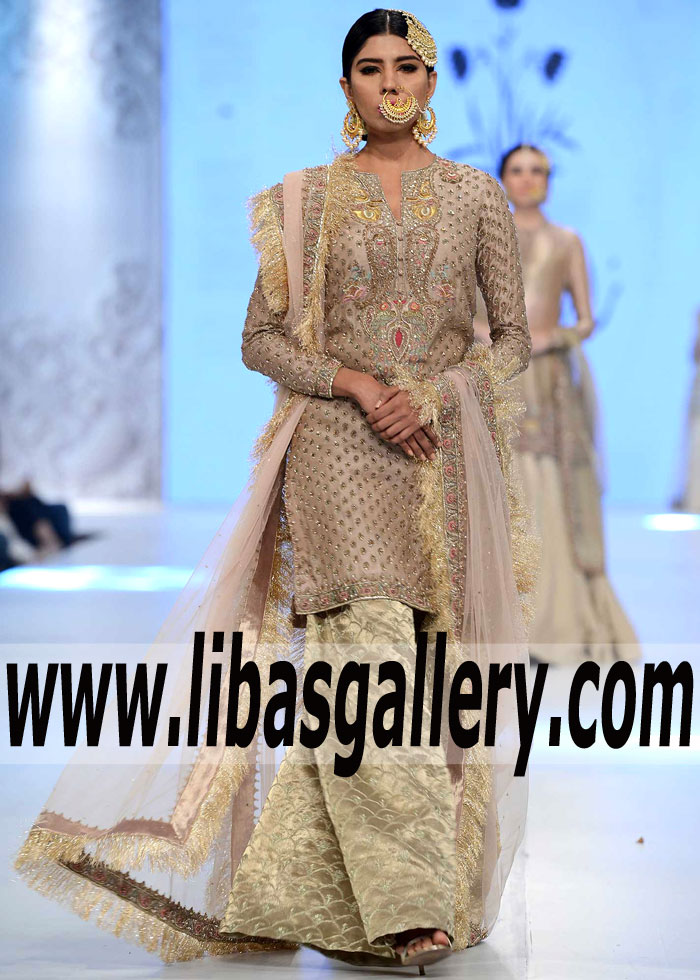 Pre-eminent Special Occasion Dress with Dhaka Pajama for all Formal Social Events