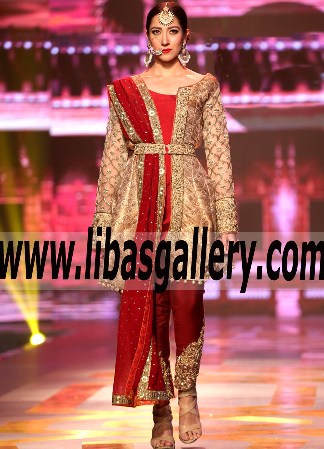 Deepak & Fahad - Pakistani Fashion Designers Deepak & Fahad SPECIAL OCCASION WEAR 2017 Collection Buy Online in California CA USA