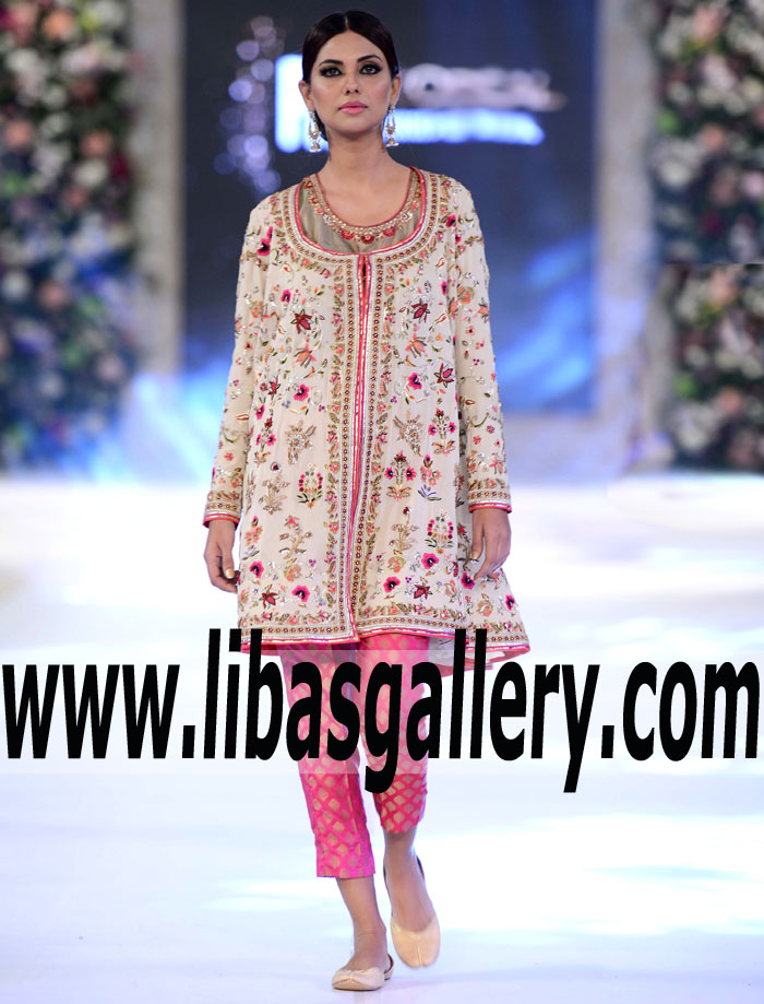 Designer Misha Lakhani Anarkali for Special and Wedding Events Peplum Anarkalis PFDC Designer Anarkalis Berkeley California CA USA