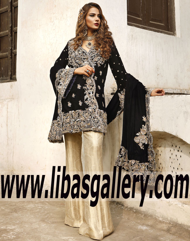 Buy Online Angrakha Style Dresses Bell Bottom Dresses Evening Dresses Sydney Australia 