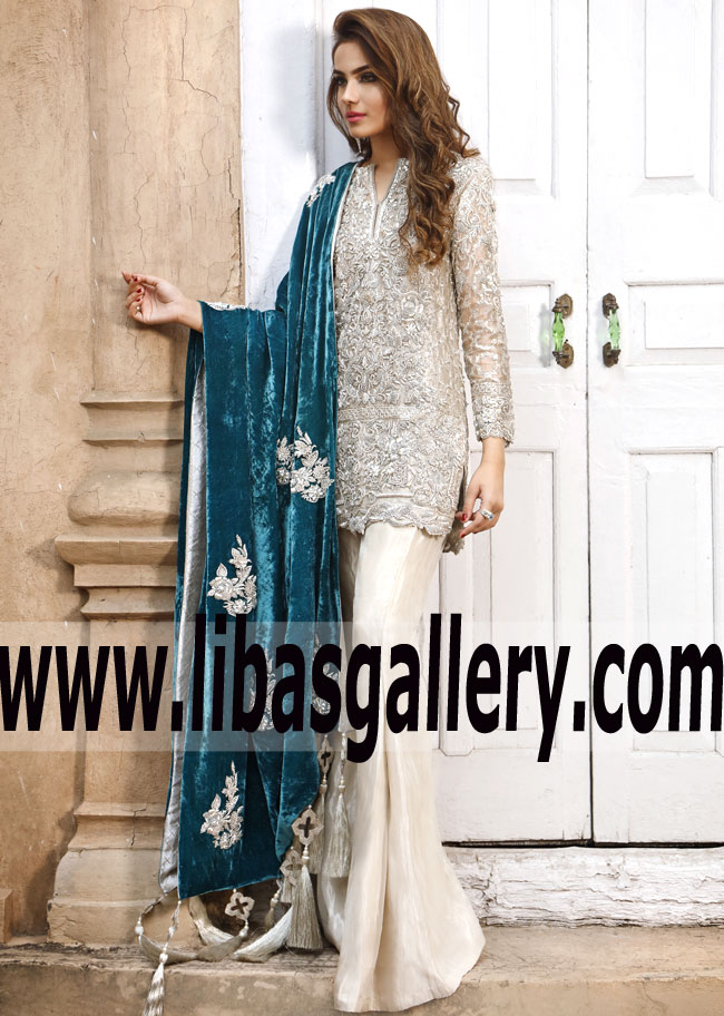 Meritorious Pearl Hippeastrum Party Dress