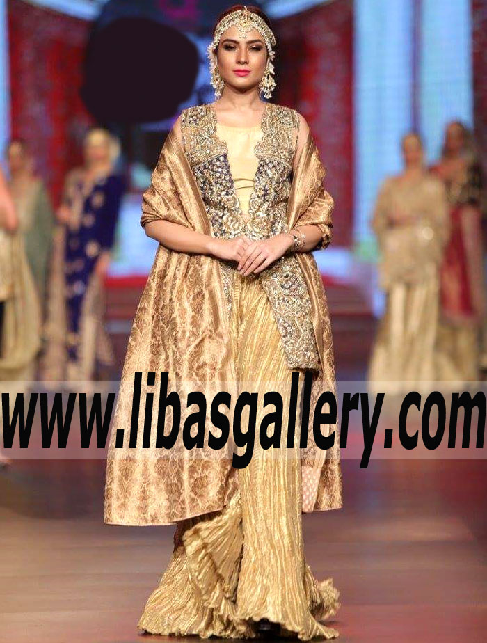 Glorious Flax Amorpha Party Wear jacket