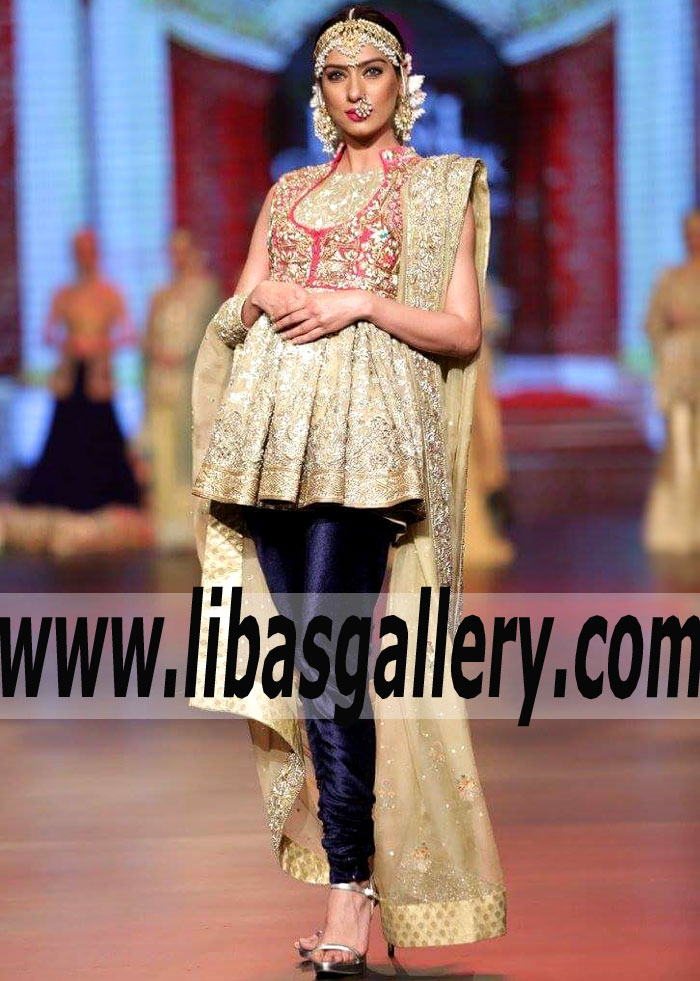 Amazing Vanilla Zantedeschia Peplum Outfit