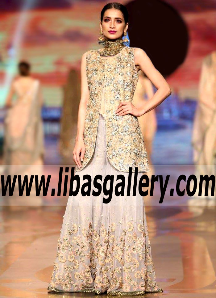 Umsha by Uzma Babar Formal Party Dress for Wedding and Formal Events Pakistani Formal Party Dresses UAE Dubai