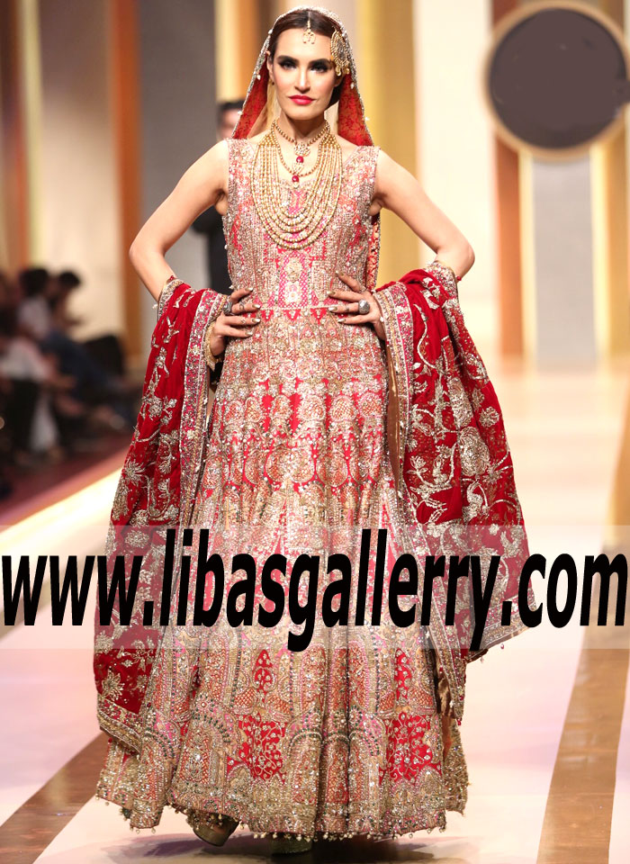 Miraculous American Rose Eryngium Bridal Gown