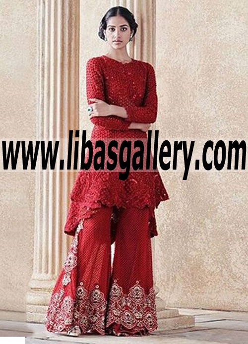 Faraz Manan Anarkali Lehenga Dresses Faraz Manan Wedding Anarkali Suit Chester Pennsylvannia PA US