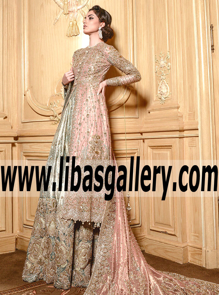 Brilliant Rose Vale Viceroy Wedding Lehenga