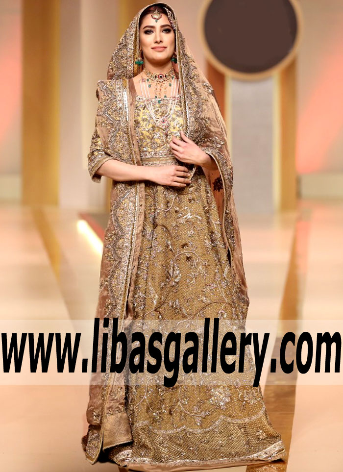 Fahad Hussayn Latest Asian Bridal Gowns Bridal Lehenga Dresses Wilmington Delaware USA