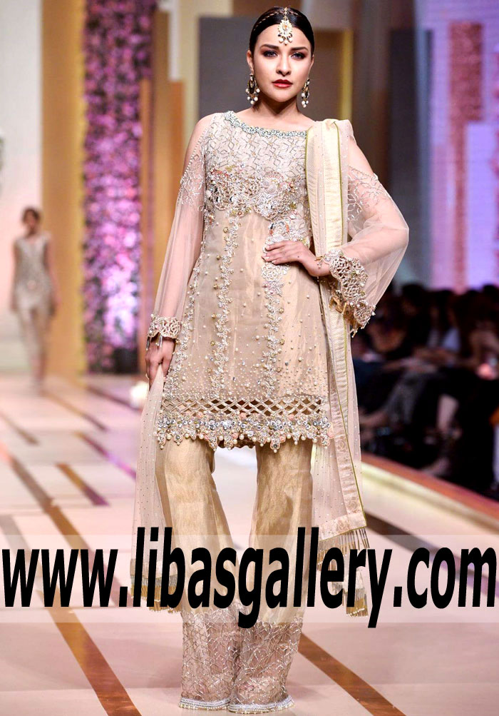 Asifa & Nabeel Designer luxury Party Outfit QHBCW 2017 Asian Party Outfits wedding Dresses Bradford UK