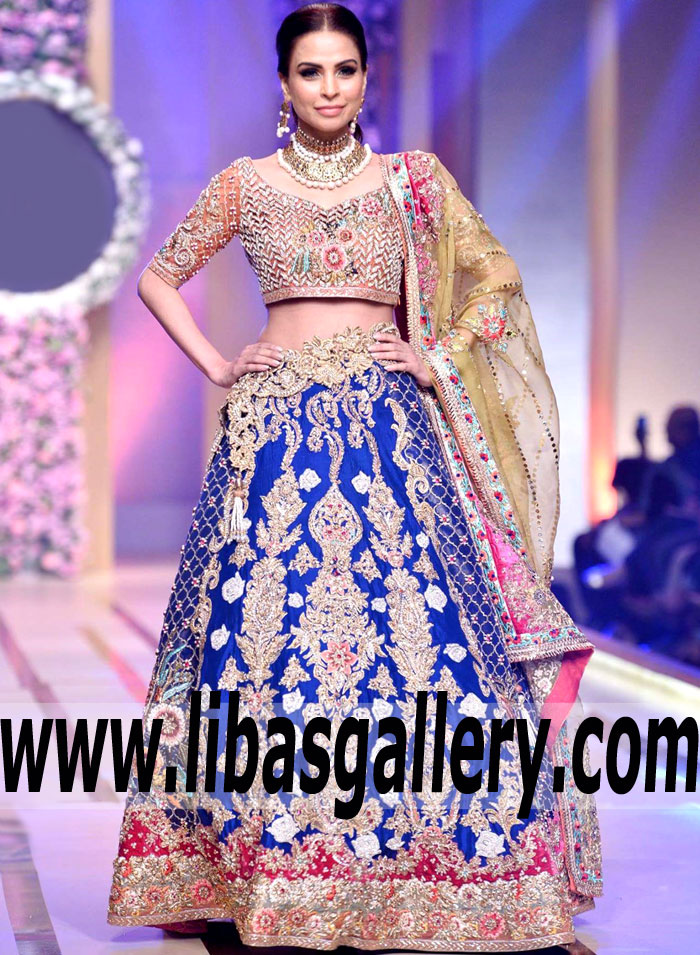 Online Buy Nickie Nina Bollywood Bridal Lehenga for weddings from Pakistan | Batavia New York NY USA Asian Lehenga Choli for Brides