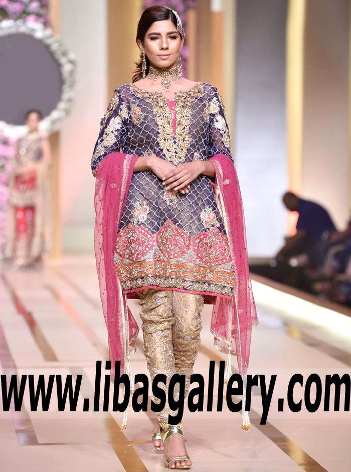 Striking Purple Taupe Carnation Special Occasion Dress