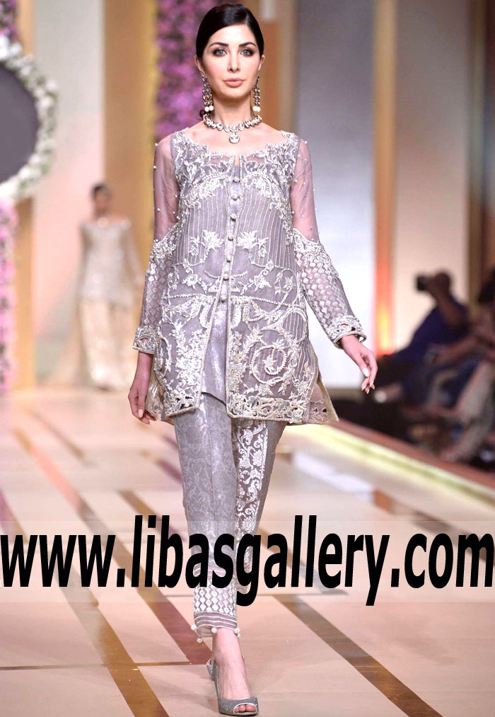 Vigorous Rose Quartz Carnation Party Dress