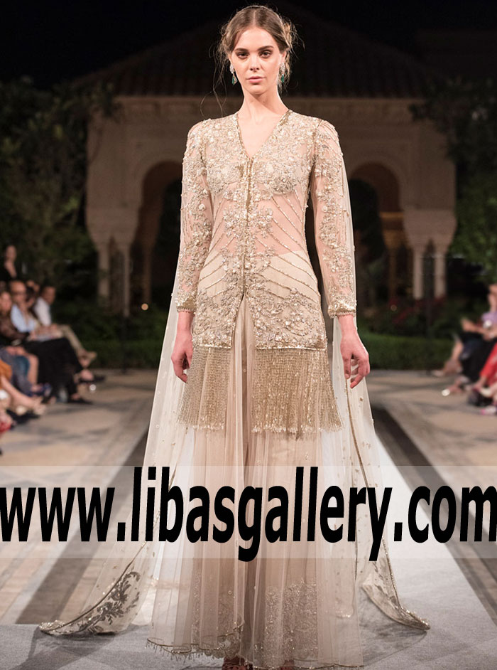 Precious Off White Mirage Bridal Dress