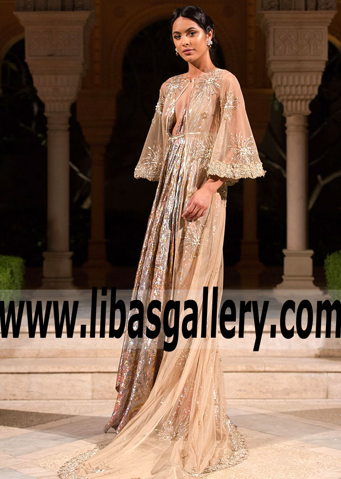 Glorious Mirage Floor Length Gown