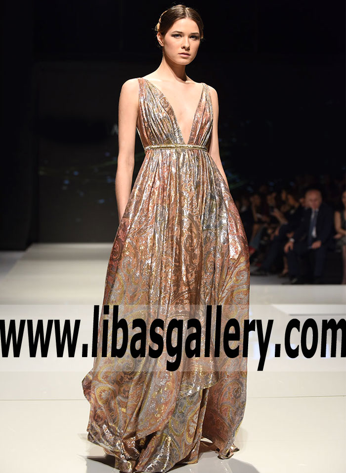 Astonishing Mirage fit-and-flare Party Dress