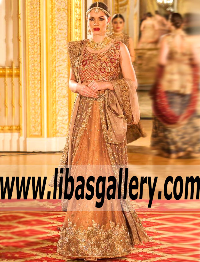 Umsha by Uzma Babar | South Asian Wedding Anarkal Dresses | Indian Anarkali Gowns | Online Bethesda Washington USA