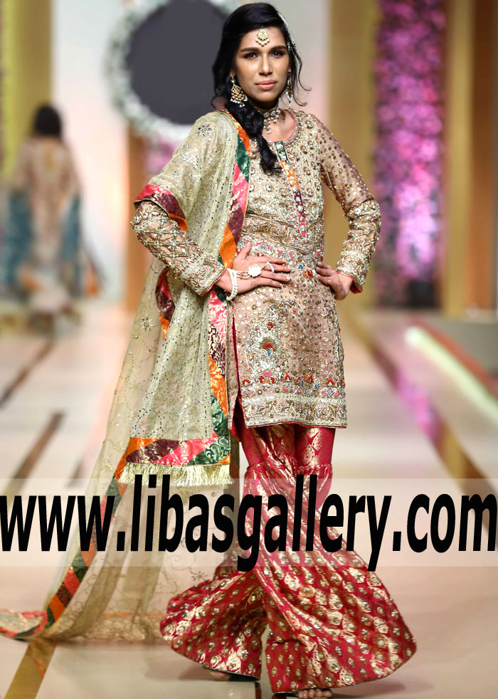 Designer Bridal Wear by Annus Abrar 2018 Chicago IL, Beautiful Bridal Collection by Designer Annus Abrar 2018 Special Occasions Wear