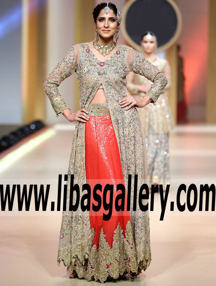 Gorgeous Tan Buddleia Bridal Gown Dress