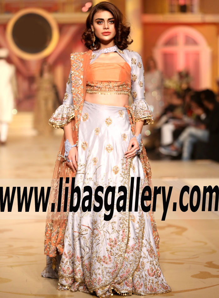 Prepossessing Lavender Blush Aster Bridal Dress