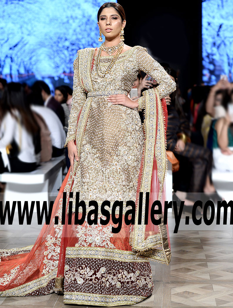 2018 Latest Bridal Dresses Trends Pakistan Designer Sara Rohale Asghar Bridal Dresses wilmington Delaware USA