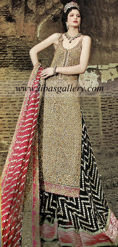 Umar Sayeed Latest Bridal Dresses Collection 2013,Umar Sayeed Bridal Wedding Dresses Sharara Lehenga Gharara 2013 London,Birmingham,Leeds,Glasgow United Kingdom