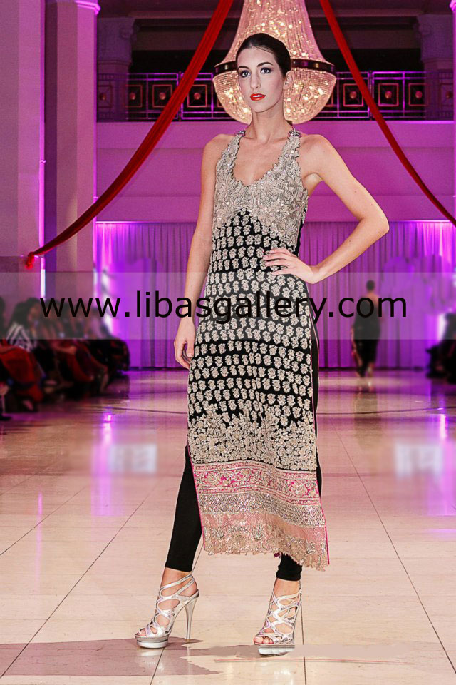 Beautiful Bridal Salwar Kameez Collection 2014 by Umar sayeed Showcased at PBCW 2014 Shop the Latest Bridal Salwar Kameez Collection 2014 Umar sayeed Gorgeously Embroidered Bridal Salwar Kameez Online in Birmingham UK