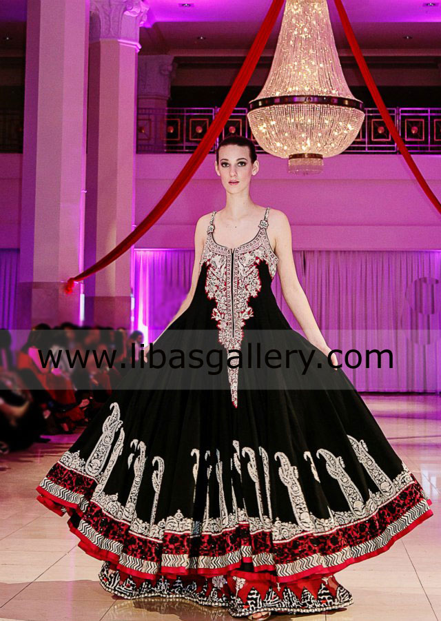 Black Eleanora Anarkali