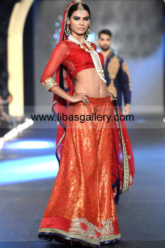 Red Durfee Latest Bridal Dresses 2014