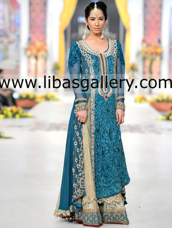 Asifa And Nabeel Designer Bridal Dresses 2013 / 2014 Couture Collection for Latest Party Wears Special Occasions Represents at Pantene Bridal Couture Week 2013 Buy Online Australia Sydney