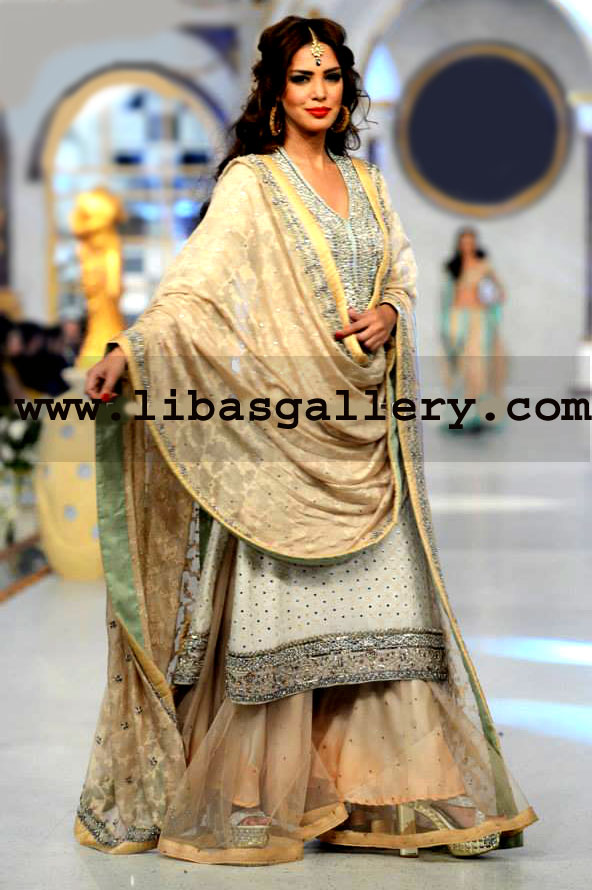 Ayesha Somaya bridal lehenga collection at Pantene bridal couture week 2014, Ayesha Somaya Pakistani bridal dresses at PFDC Online in Yuba City, California