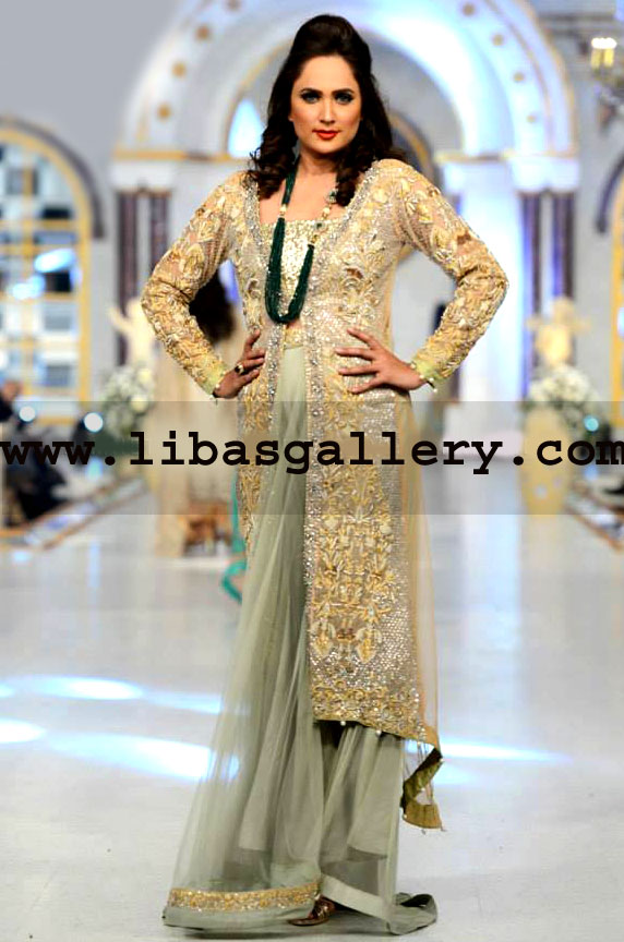 Ayesha Somaya luxury designer Gown Bridal Dresses,Pantene Bridal Couture Week 2014 Bridal gowns Party Wear Casual wear jumsuits sarees lacha gharara lehnga kameez shalwar short shirts Tops collection