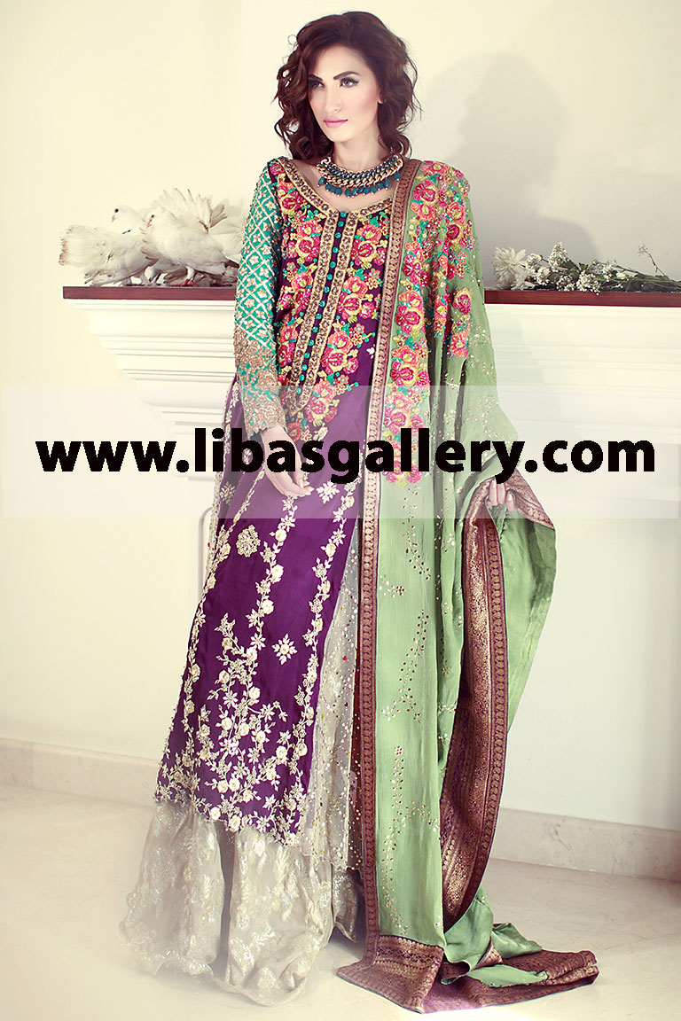 TENA DURRANI Classy Wedding Dress for Reception and Rukhasati TENA DURRANI Collection at Pantene Bridal Couture Week 2014, 2015 Wedding Dresses Bridal Dresses Bridal Wear