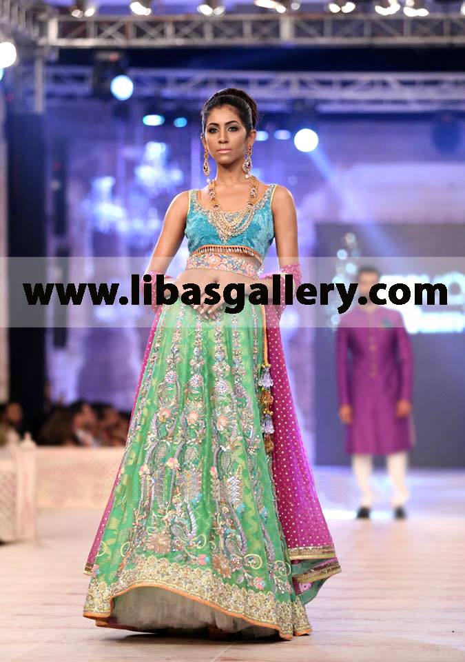 New Arrivals Pakistani Bridal Lehenga Collection Online