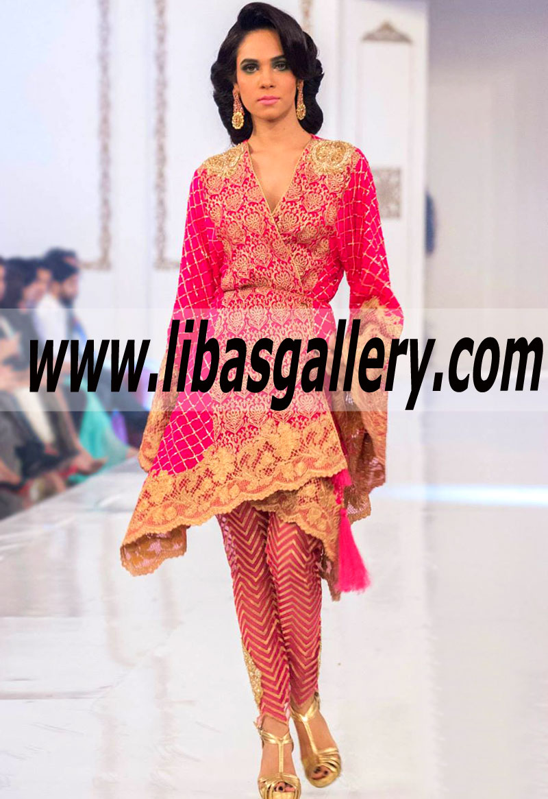 Faraz Manan High Fashion Bridal Wear Party Wear Haute Couture Faraz Manan online store, Designer Faraz Manan occasion wear outfits 2014 from Pakistani Fashion Brand libasgallery.com in Detroit, Honolulu and Philadelphia, USA,