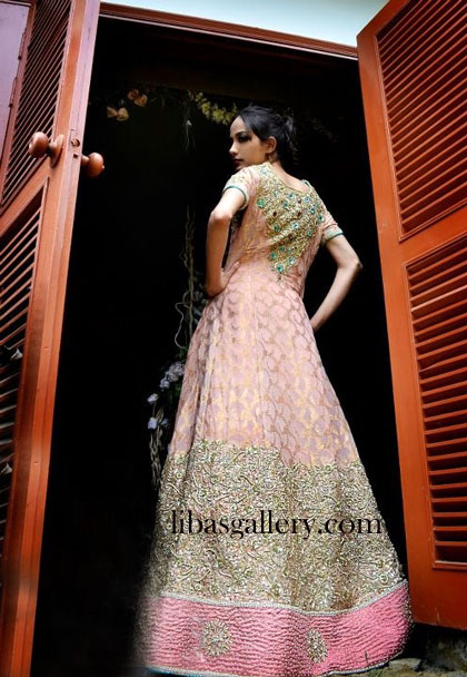 Pink Bridal Anarkali