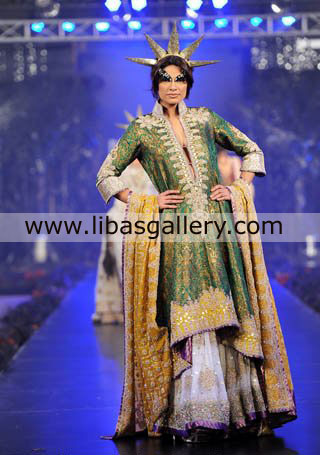 Emerald Caron Lehenga