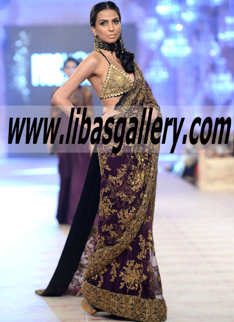 Selling Sana Safinaz Bridal Saree Choli online, Sana Safinaz Bridal Saree Dress collection 2014 2015 Direct From PLBW 2014 Runway,Shops Miami, North Carolina, South Carolina, Goergia, Alabama, Mississippi, USA