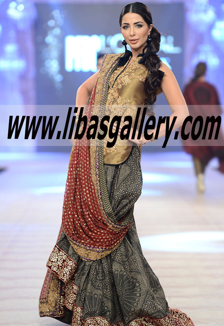 Sana Safinaz Customized brides dresses. Shop online Sana Safinaz womens wedding and brides clothing, Sana Safinaz wedding lehngas, bridal lehengas, lehenga choli, lehenga saree and traditional bridal lehngas Comes in Plus Sizes, Petites and Tall