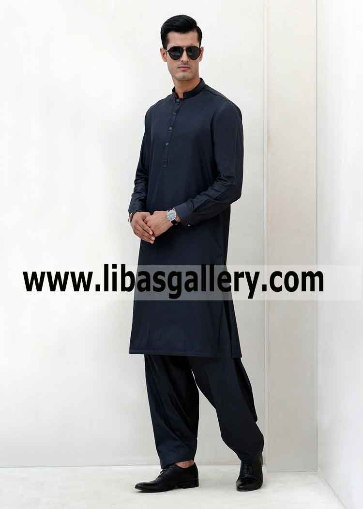 PREMIUM CHARCOAL GREY Kurta shalwar 
